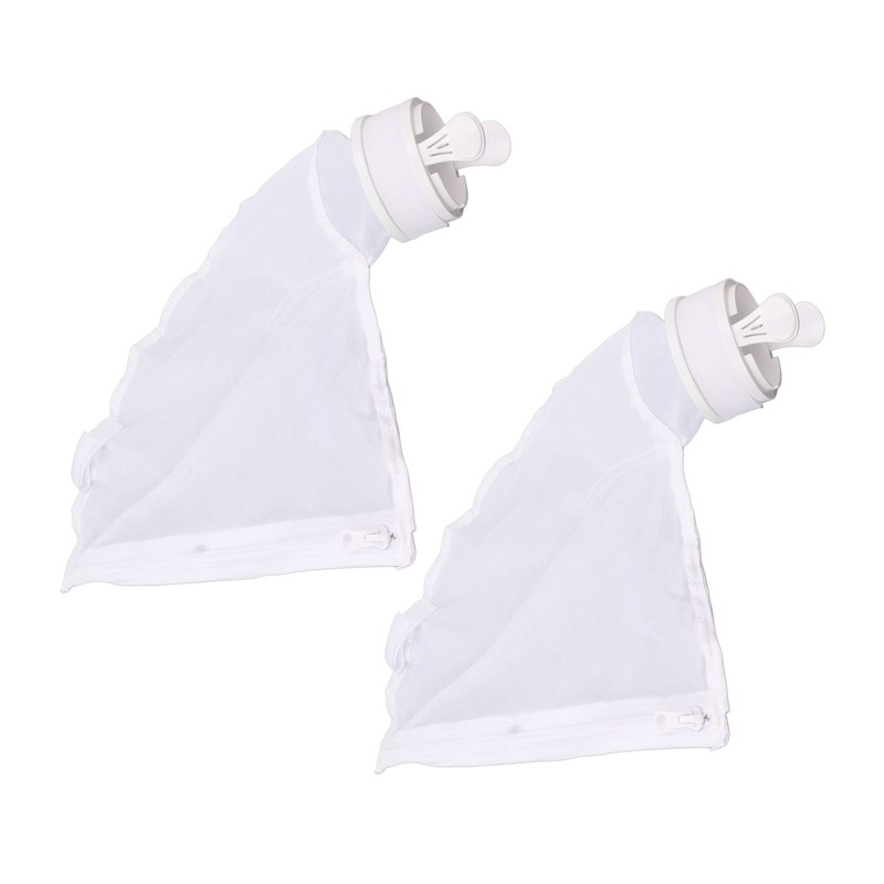 2Pcs Pool Cleaner All Purpose Bag with Zipper Enclosure Replacement