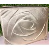 LANCOME Gold Large Zip-Around Makeup Travel Bag Case 10"x13"x3.5" (NEW!)