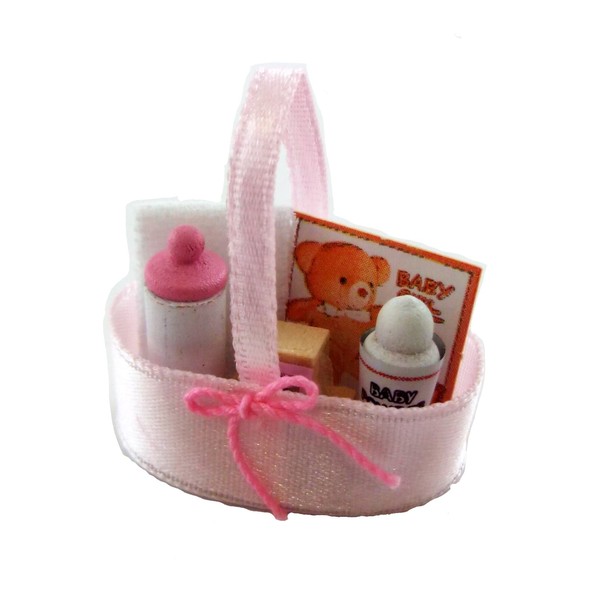 Melody Jane Dollhouse Baby Products in Pink 1:12 Children's Room