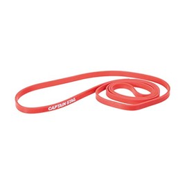 Captain Stag UR-896 Vit Fit Muscle Training, Exercise, Stretch, Fitness Training Band, Soft, Red