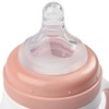 Beaba Vaso de Entrenamiento de Cristal 2 en 1, Rosa