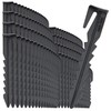 com-four® 200 x Ground Pegs for Fixing Robotic Lawnmower Cables,