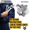 PartsBroz WD19X24651 Drain Pump Assembly - Compatible With GE General