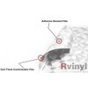 Rwraps Engine Turn Metal Vinyl Sheet Roll in Chrome -