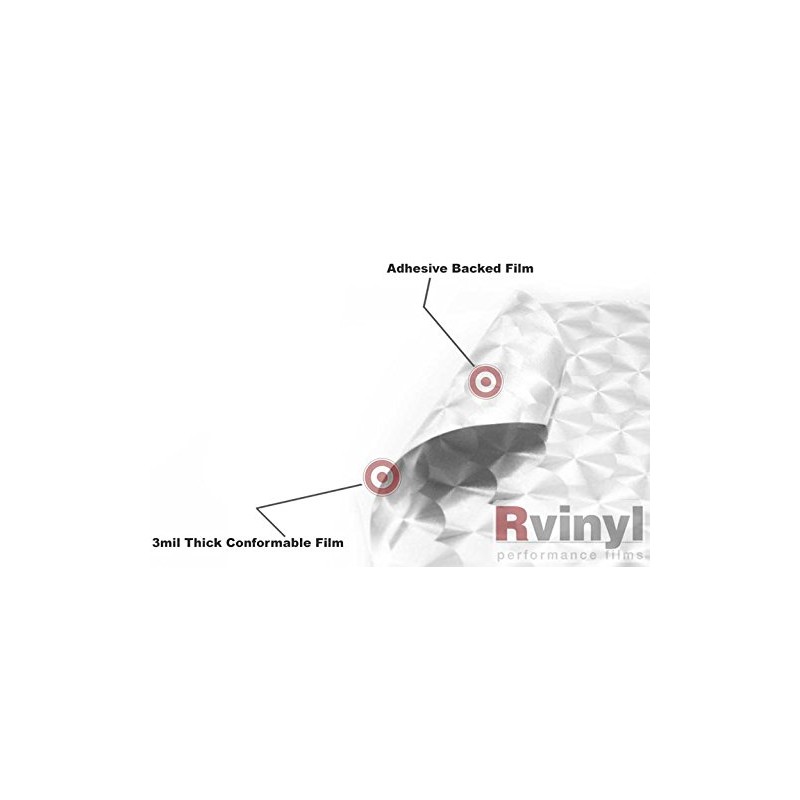 Rwraps Engine Turn Metal Vinyl Sheet Roll in Chrome -
