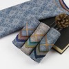 HOULIFE 3/6 Pieces Men's 100% Cotton Soft Fabric Handkerchiefs Pocket