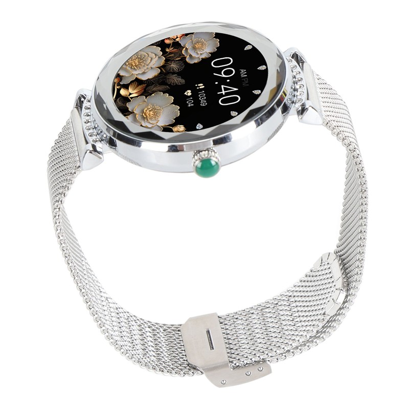 1.19in Smart Watch for Women with Rhinestone Smartwatch Bluetooth Call