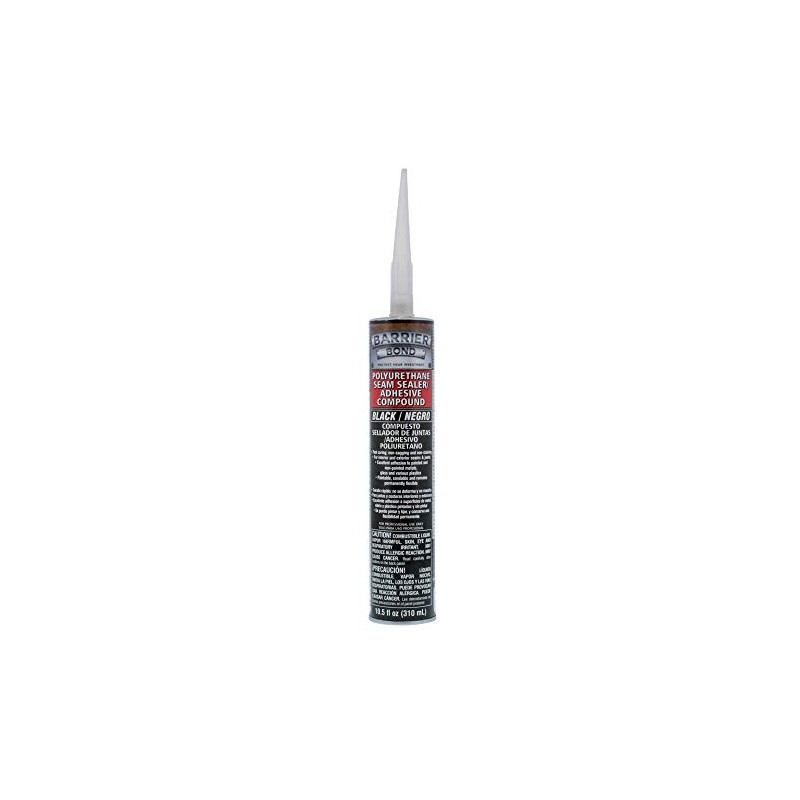 Barrier Bond - Seam Sealant/Adhesive, 10.5oz Cartridge, Black Polyurethane Seam