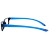 UV Reader Schwarz Leuchtend Blauen Nacken-Lesebrille Wert 2er-Pack Frauen Herren
