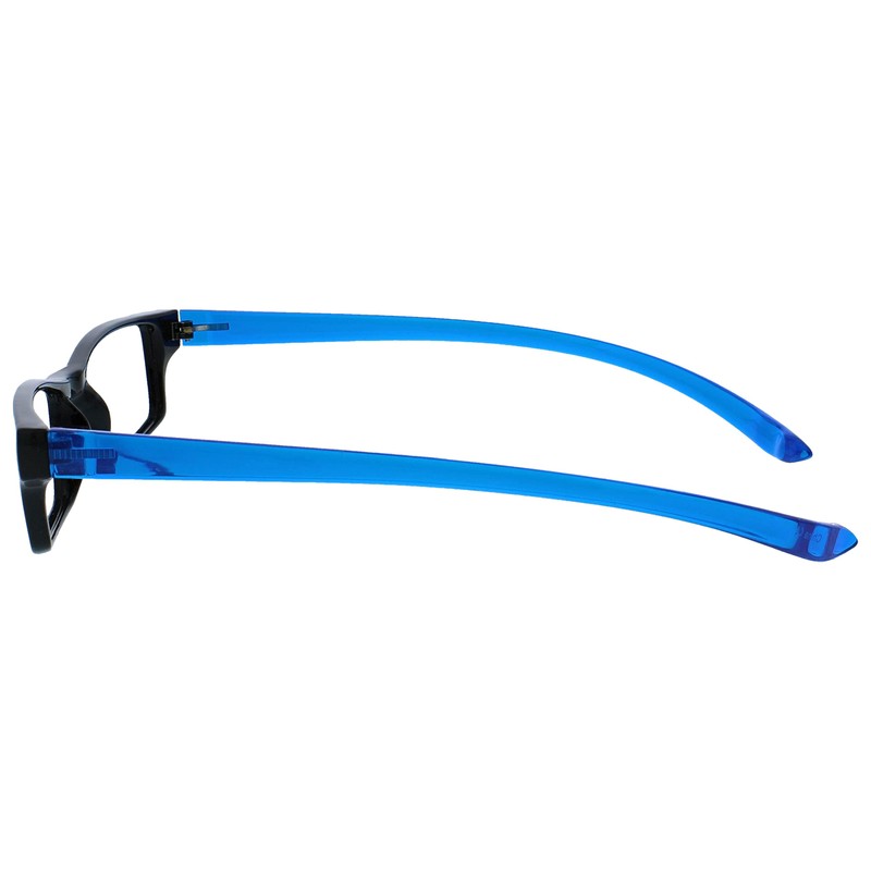 UV Reader Schwarz Leuchtend Blauen Nacken-Lesebrille Wert 2er-Pack Frauen Herren