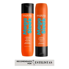 Kit Matrix De Shampoo + Acondicionador Anti-frizz Mega Sleek