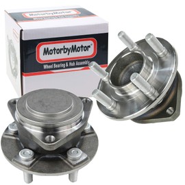 MotorbyMotor 513325 Front Wheel Bearing and Hub Assembly 2WD with 5 Lugs fits for 2012-2019 Dodge Charger Challenger Chrysler 300 Wheel Bearing Assembly RWD-2pc Set
