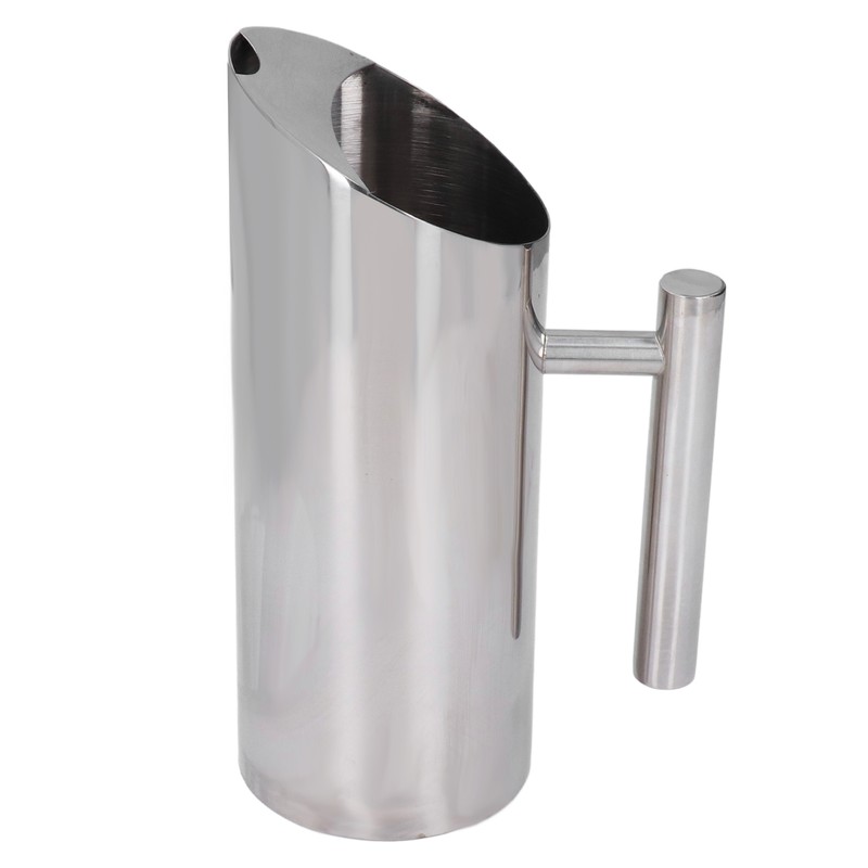 Stainless Steel Water Tie Pot Cold Drinking Pitcher with Ergonomic