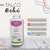 Talco para Bebe suavidad y proteccion hipoalergenico 2pz