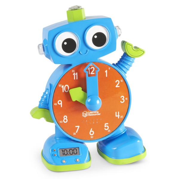 Learning Resources Tock The Learning Clock, Educational Talking & Teaching Clock, Ages 3+