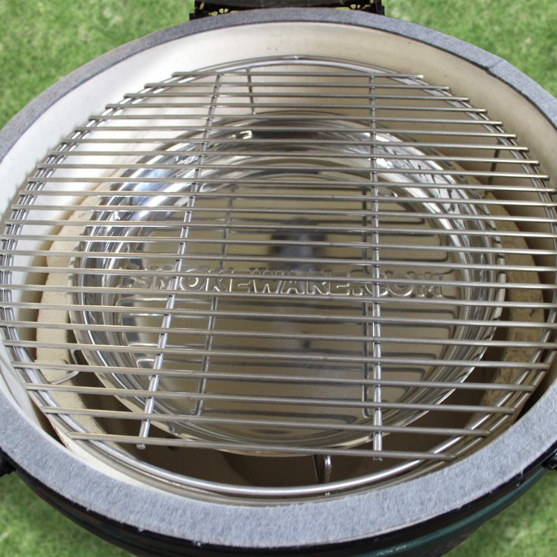 SMOKEWARE Stainless Steel Drip Pan - Big Green Egg Grilling