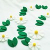 Felt Daisy Flower Garland,Spring Summer Flower Banner Decoration for Daisy