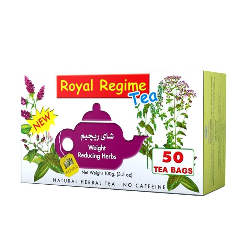 2 Packs of Royal Regime Herbal Tea 50 Bags individually