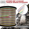 Enough Long 400FT 14 Gauge 6 Way Trailer Wire CCA