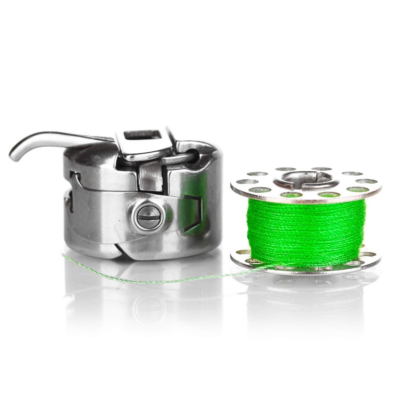 Sewing Machine Bobbin Case Stainless Steel Front Loader 15 Class