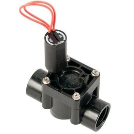 1" 24V PGV-100 Hunter Female Thread Electric Irrigation Valve for Irrigation Use with All Electric Programmers Automatic Watering Black