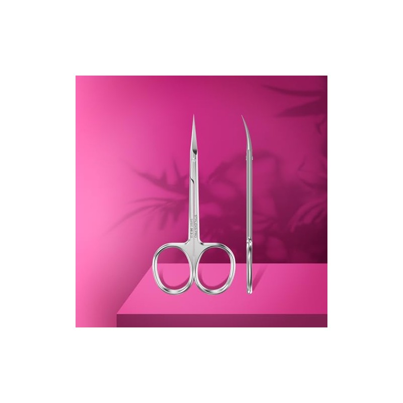 STALEKS Pro Expert SE-50/3 - Tijeras profesionales para cutículas (longitud
