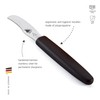 triangle Orange Peeler - Includes Serrated Blade, Smooth Blade &