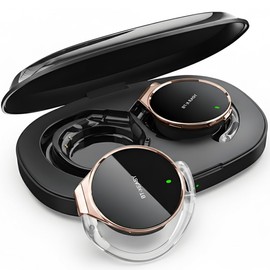 Over Ear Earphones, Bluetooth 5.4, Clip Headphones, Wireless Headphones, Over Ear, Up to 52 Hours of Continuous Playback, Lightweight Sports Headset, For Commuting, Jogging, Office Use, Comfortable Wearing