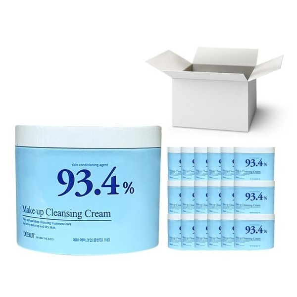 Debon Debut Makeup Cleansing Cream 1 box (500mlx18) / 드봉