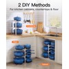 ORDORA 8-Tier Pots and Pans Organizer under Cabinet, Kitchen Cabinet