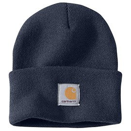Carhartt Men's Acrylic Watch Hat A18, Navy, One Size
