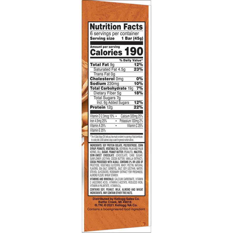 Kellogg's Special K Protein Meal Bars, 12g Protein, Meal Replacement,