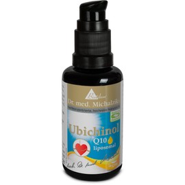 Ubiquinol Q10 liposomal Dr. Michalzik - better bioavailability - non-oxidised Q10 in micelles from phospholipids - no additives - from BIOTIKON