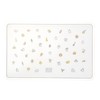 DELISH KITCHEN Pearl Metal Cutting Board Aerial Cutting Board CC-1840