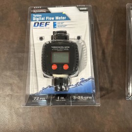 Traveller Turbine Digital Flow Meter DEF Disel Exhaust Fluid 1289390 New