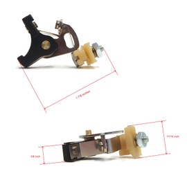 The ROP Shop | Ignition Set Point & Condenser for Clinton 135-24-000, 13524000 Phelon FG06225