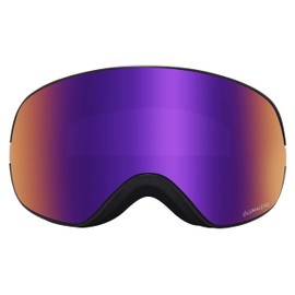 Dragon Alliance X2S Split Snow Goggles for Men/Women, Purple Ion