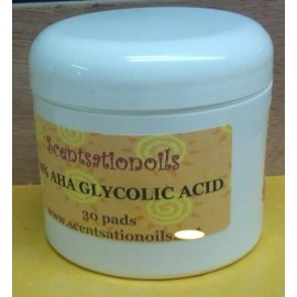 scentsationoils GLYCOLIC ACID 5-40% CHEMICAL PEEL PADS AHA WRINKLES ACNES BLACKHEADS SKIN FACE - 40%