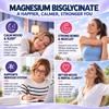 Magnesium Bisglycinate Gummies 400mg, Chelated Magnesium Glycinate Gummies for Adults,