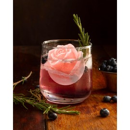 Liobelon Rose Silicone Mold, Rose Flowers Shape Silicone Molds Non-Stick 3d Baking Pan 6 Cavity Rose Molds For Chocolate Dessert Cheesecake Jelly Fondant Candy Cupcake Soap