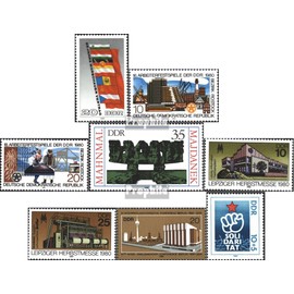 DDR 2507,2514-2515,2538, 2539-2540,2542,2548 (Complete.Issue.) 1980 Special Stamps (Stamps for Collectors)