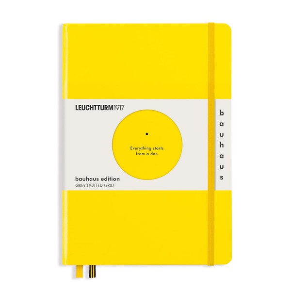 LEUCHTTURM1917 Bauhaus Edition 359620 Notebook Medium (A5), Hardcover, 251 Number