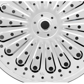 HONSHEN 2Pack 11-Inch Pressure Cooker Canner Rack/Canning Rack Food Grade 304 Stainless Steel Compatible with Presto,Steamer Rack Stand for Steaming, All-American and More