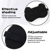 CZAYEFNH Sleep Mask, 2 Pieces Ultra Soft Eye Mask Made