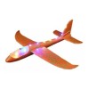 Avioneta Con Luz Led Avion Unicel Planeador Aeroplano