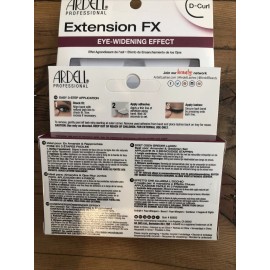 ARDELL Extension FX D-Curl Eye Widening Black Strip Lashes 2 Pairs