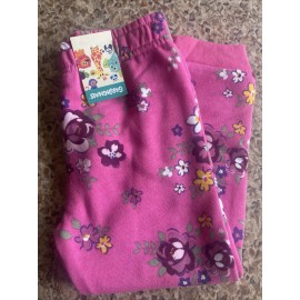 Garanimals pink 2T floral fleece Pants Brand new with tag