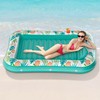 Inflatable Tanning Pool Lounger Float, Stonful 75" x 51" Pool