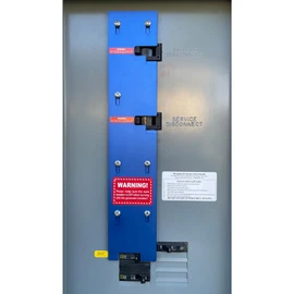 LATING Generator Interlock Kit for Square D Dual Main Service Panels, Blue