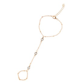 Hand Chain Bracelet Ring Gold Hand Chain Bracelet For Women Hand Chain Bracelet Gold 14k Gold Diamond Hand Chain Birthday Presents Fashion Boho Beach Jewelry Presents For Ladies, Mothers, Friends